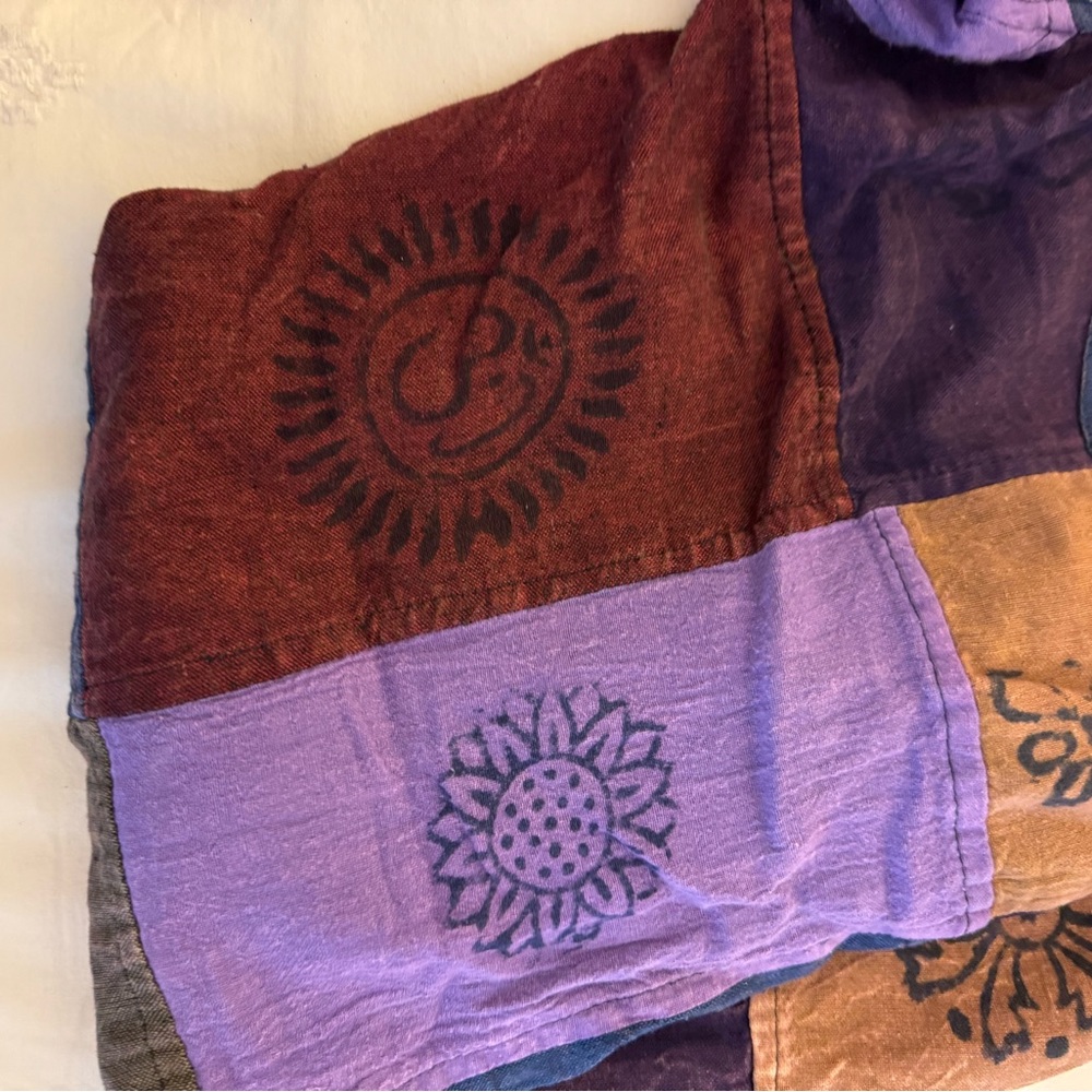 Colorful Boho Patchwork Pants - image 5